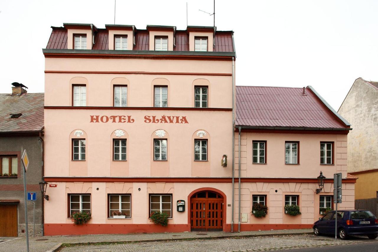 Hotel Slavie Klášterec nad Ohří 외부 사진